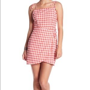 Wild Honey red gingham dress